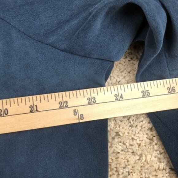 Cato Size 20W Women's Blue Long Sleeve Suit Style Full Zip Jacket With Pockets - Picture 8 of 10